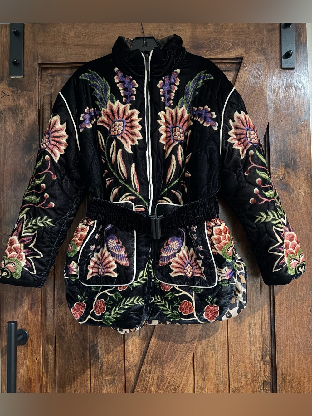 FARM Rio Reversible Marvelous Garden Puffer Jacket - Picture 12 of 15